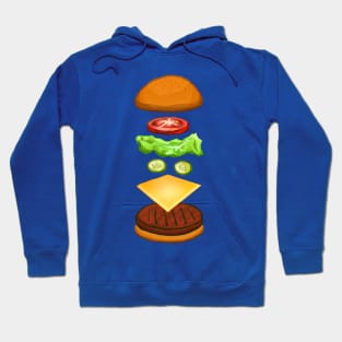 Anatomy of a Burger Hoodie